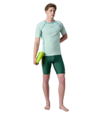 Men's Endurabrite Short Sleeve Suntop - Pale Adventure & Kai Green
