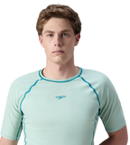 Men's Endurabrite Short Sleeve Suntop - Pale Adventure & Kai Green