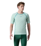 Men's Endurabrite Short Sleeve Suntop - Pale Adventure & Kai Green