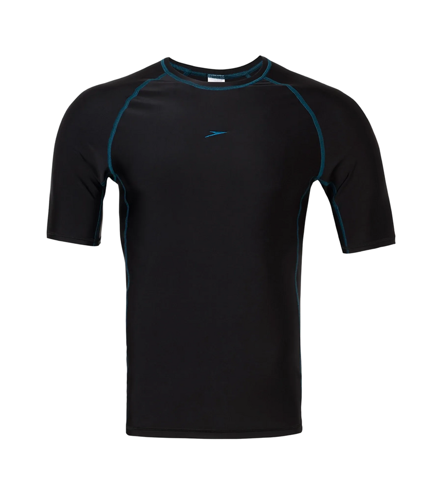 Men's Endurance 10 Short Sleeve Suntop - Black & Darkteal