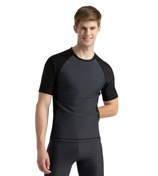 Men's Endurance 10 Short Sleeve Suntop - Oxid Grey & Black