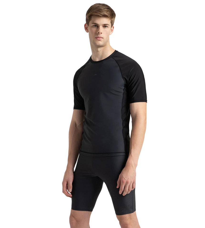Men's Endurance 10 Short Sleeve Suntop - Oxid Grey & Black