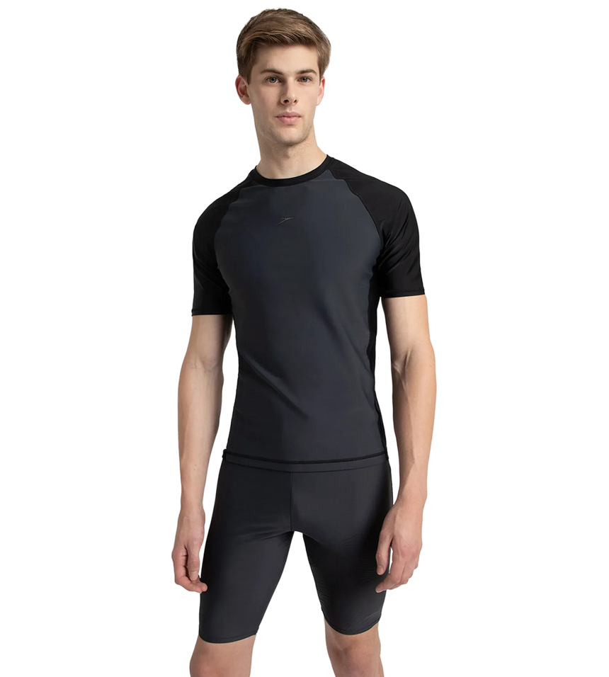 Men's Endurance 10 Short Sleeve Suntop - Oxid Grey & Black