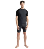 Men's Endurance 10 Short Sleeve Suntop - Oxid Grey & Black