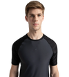 Men's Endurance 10 Short Sleeve Suntop - Oxid Grey & Black