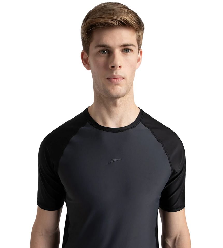 Men's Endurance 10 Short Sleeve Suntop - Oxid Grey & Black