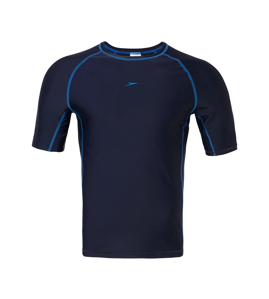 Men's Endurance10 Short Sleeve Suntop - True Navy & Turkish Sea