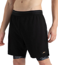 Men's Express Lite Multi Sport Watershorts With Built In Jammer - Black, Anthracite & Grey Lead