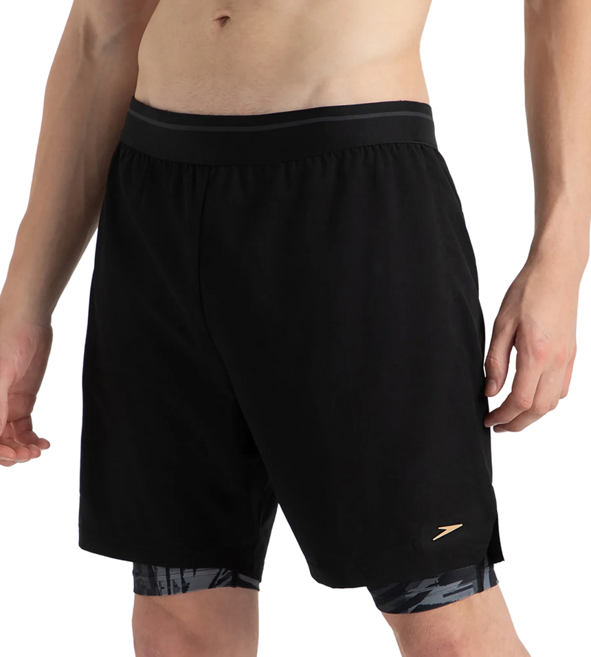 Men's Express Lite Multi Sport Watershorts With Built In Jammer - Black, Anthracite & Grey Lead