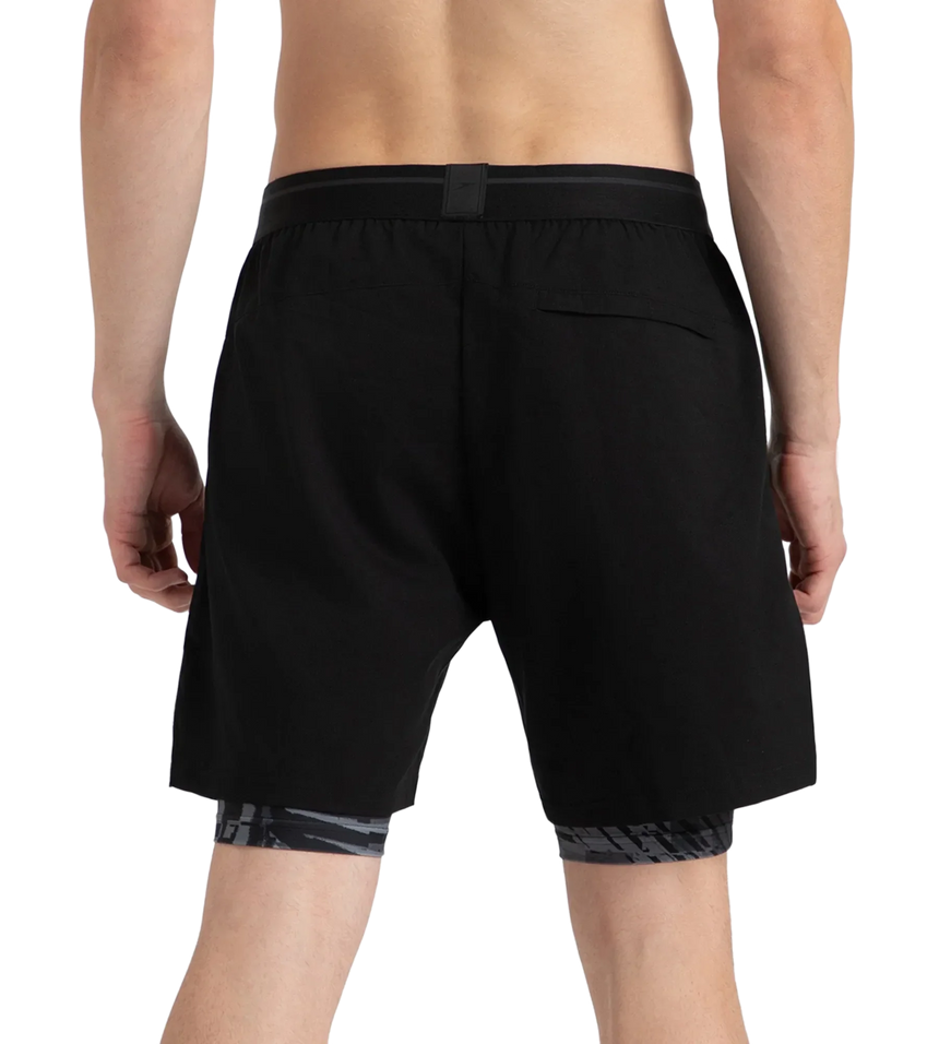 Men's Express Lite Multi Sport Watershorts With Built In Jammer - Black, Anthracite & Grey Lead