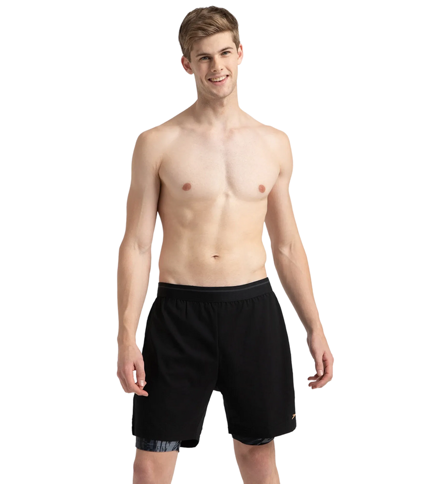 Men's Express Lite Multi Sport Watershorts With Built In Jammer - Black, Anthracite & Grey Lead