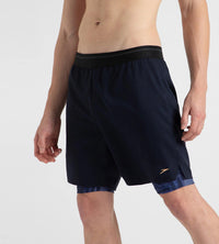 Men's Express Lite Multi Sport Watershorts With Built In Jammer - True Navy, Peacoat & Cerulean Blue