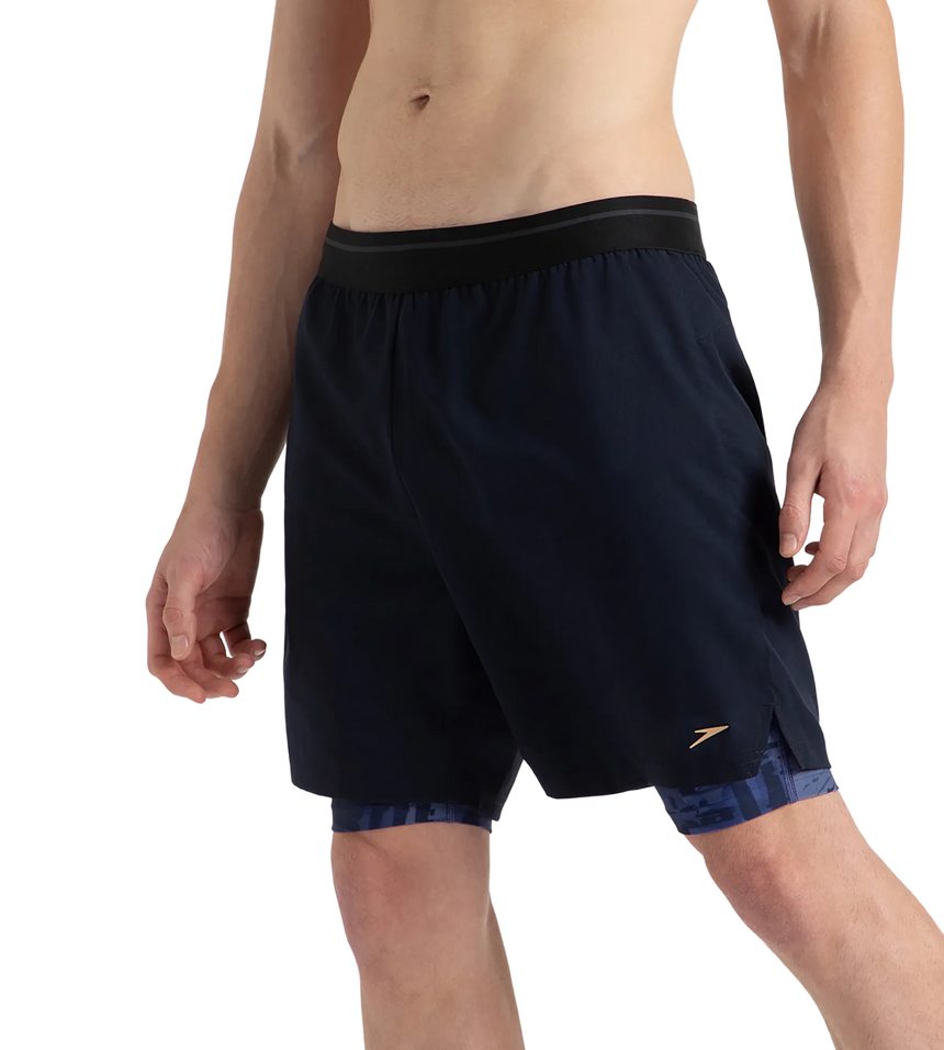 Men's Express Lite Multi Sport Watershorts With Built In Jammer - True Navy, Peacoat & Cerulean Blue