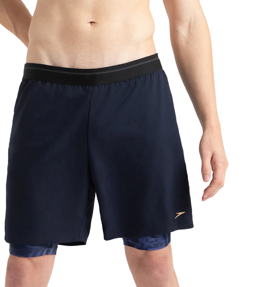 Men's Express Lite Multi Sport Watershorts With Built In Jammer - True Navy, Peacoat & Cerulean Blue