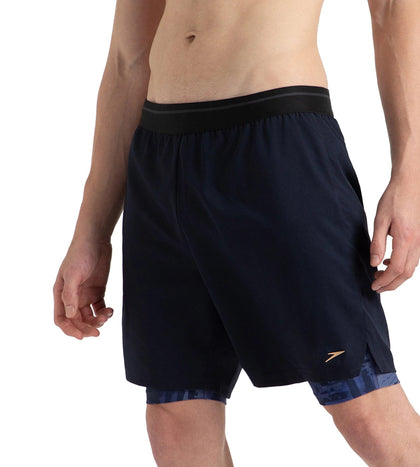 Men's Express Lite Multi Sport Watershorts With Built In Jammer - True Navy, Peacoat & Cerulean Blue
