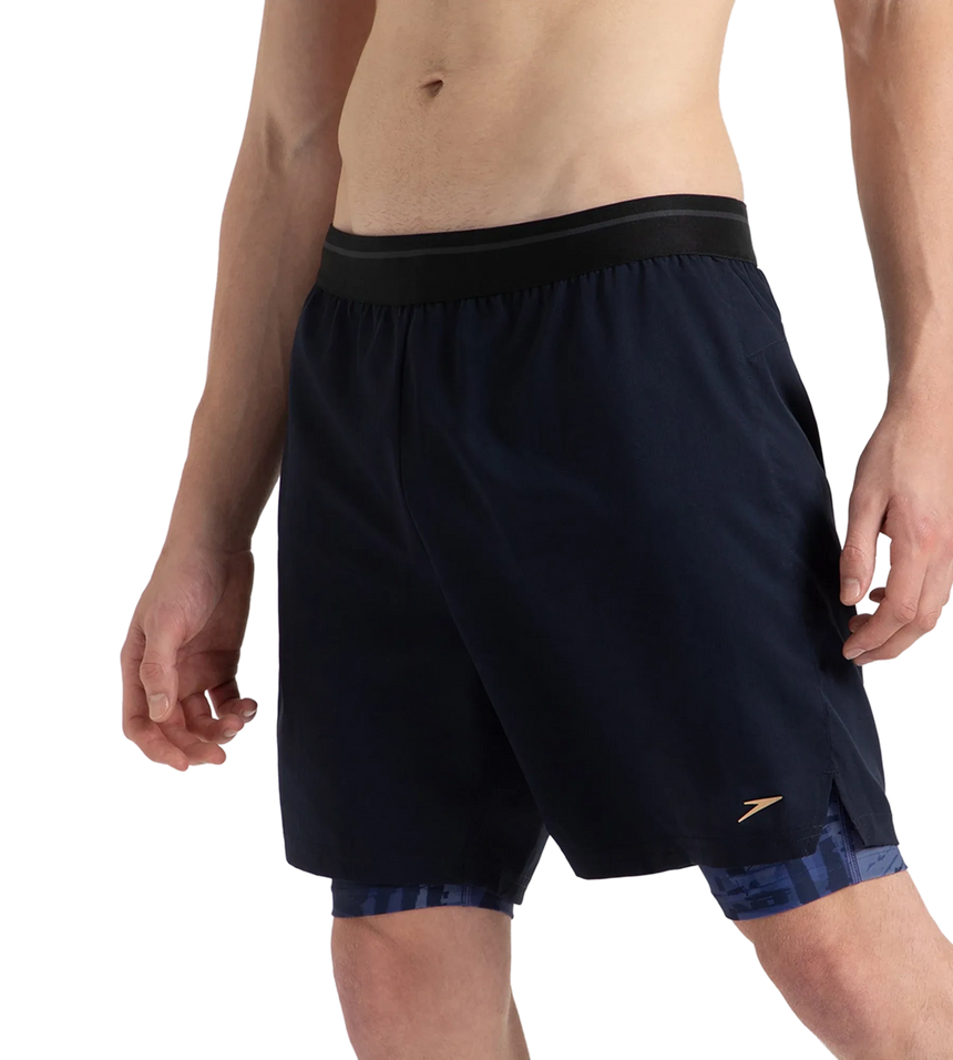 Men's Express Lite Multi Sport Watershorts With Built In Jammer - True Navy, Peacoat & Cerulean Blue