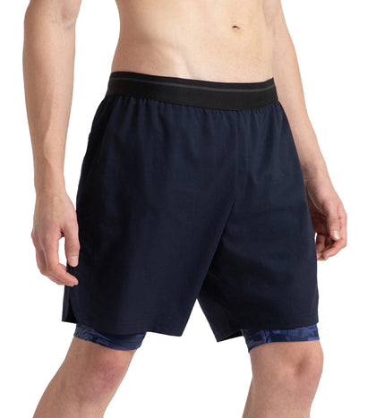 Men's Express Lite Multi Sport Watershorts With Built In Jammer - True Navy, Peacoat & Cerulean Blue