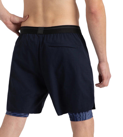Men's Express Lite Multi Sport Watershorts With Built In Jammer - True Navy, Peacoat & Cerulean Blue