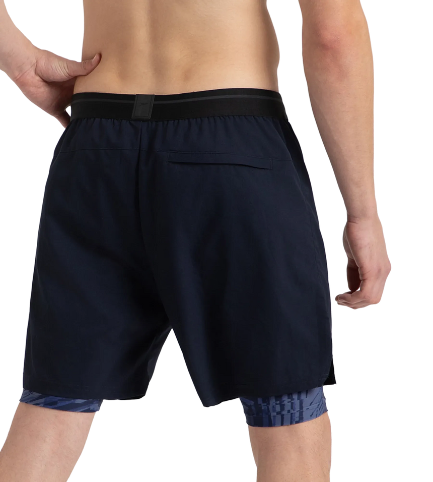 Men's Express Lite Multi Sport Watershorts With Built In Jammer - True Navy, Peacoat & Cerulean Blue