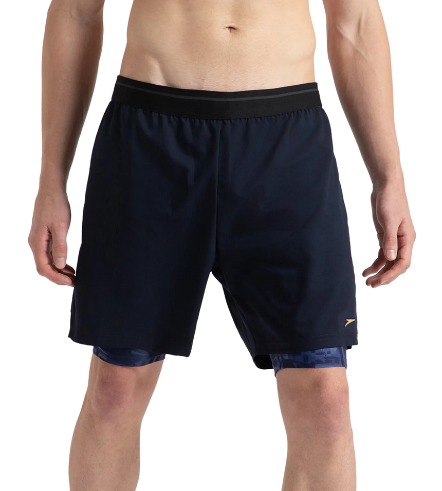 Men's Express Lite Multi Sport Watershorts With Built In Jammer - True Navy, Peacoat & Cerulean Blue