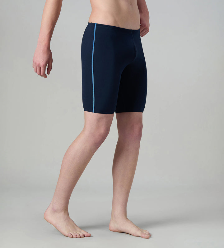 Men's Endurance+ Essential Jammer - True Navy & Periwinkle Blue