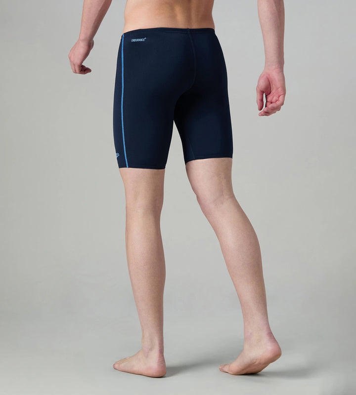 Men's Endurance+ Essential Jammer - True Navy & Periwinkle Blue