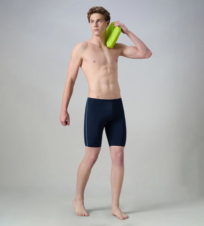 Men's Endurance+ Essential Jammer - True Navy & Periwinkle Blue