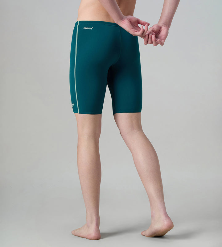 Men's Endurance+ Essential Jammer - Dark Teal & Pale Adventure