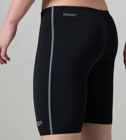 Men's Endurance+ Essential Jammer - Black & Coin Grey