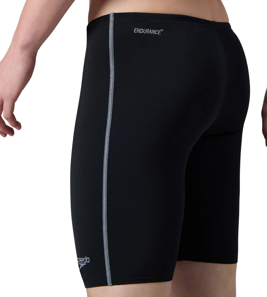 Men's Endurance+ Essential Jammer - Black & Coin Grey