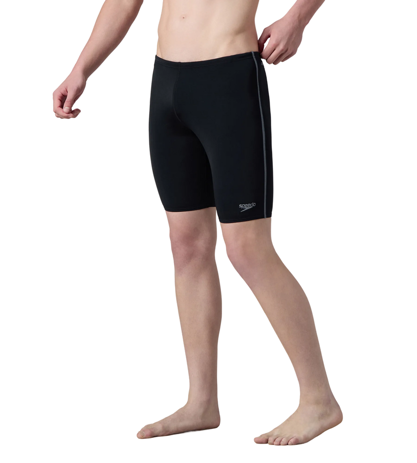 Men's Endurance+ Essential Jammer - Black & Coin Grey