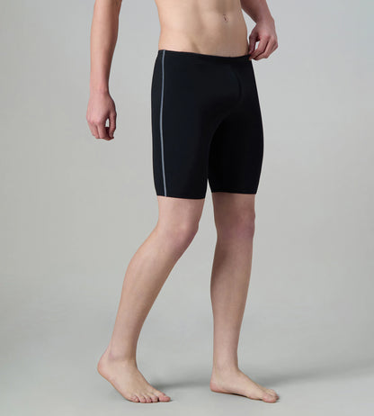Men's Endurance+ Essential Jammer - Black & Coin Grey