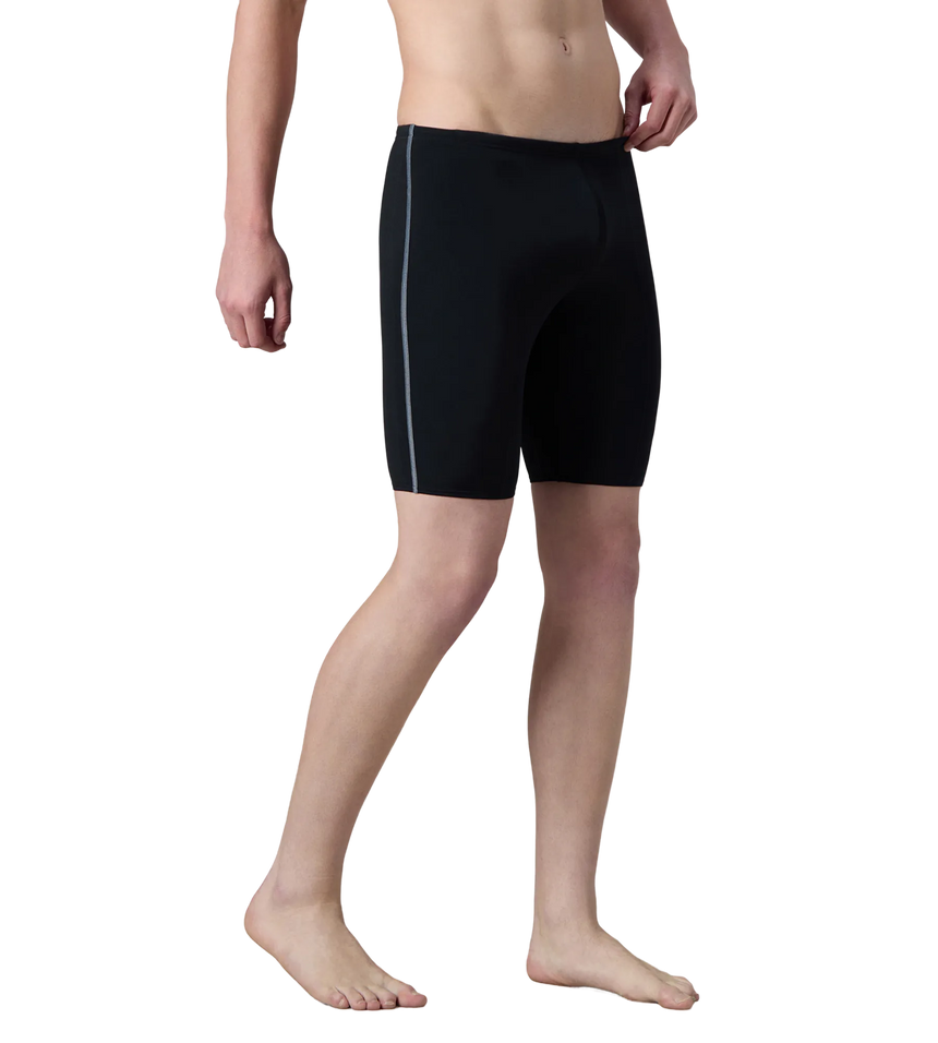 Men's Endurance+ Essential Jammer - Black & Coin Grey