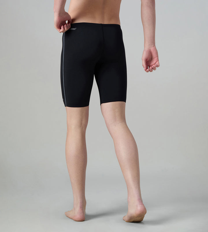Men's Endurance+ Essential Jammer - Black & Coin Grey