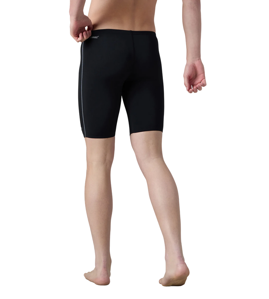 Men's Endurance+ Essential Jammer - Black & Coin Grey