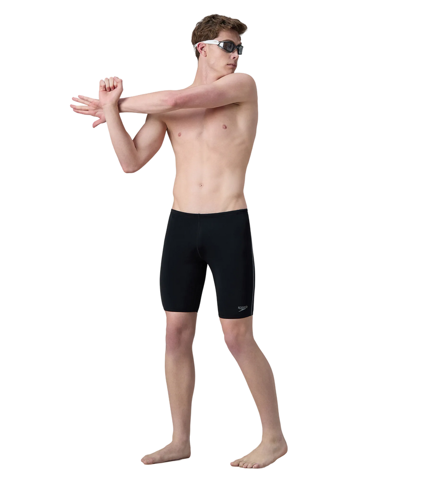 Men's Endurance+ Essential Jammer - Black & Coin Grey