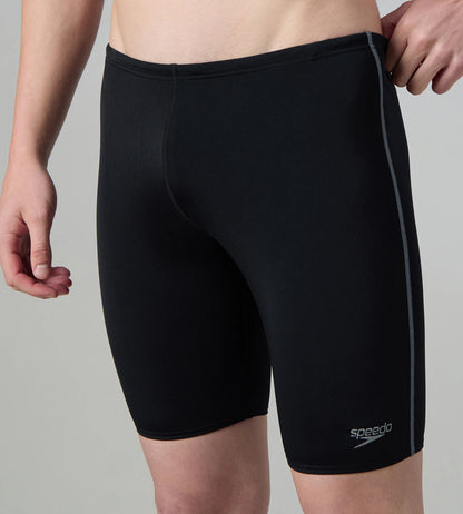 Men's Endurance+ Essential Jammer - Black & Coin Grey