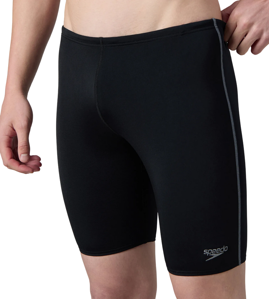 Men's Endurance+ Essential Jammer - Black & Coin Grey