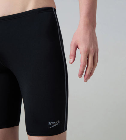 Men's Endurance+ Essential Jammer - Black & Coin Grey