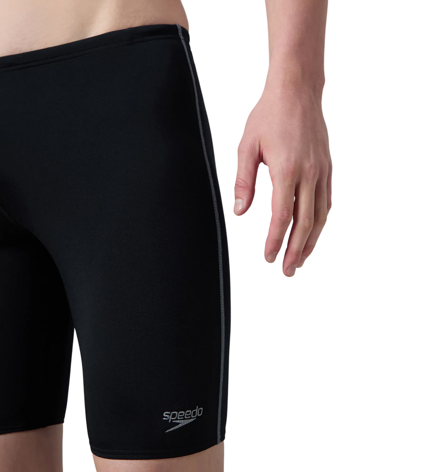 Men's Endurance+ Essential Jammer - Black & Coin Grey