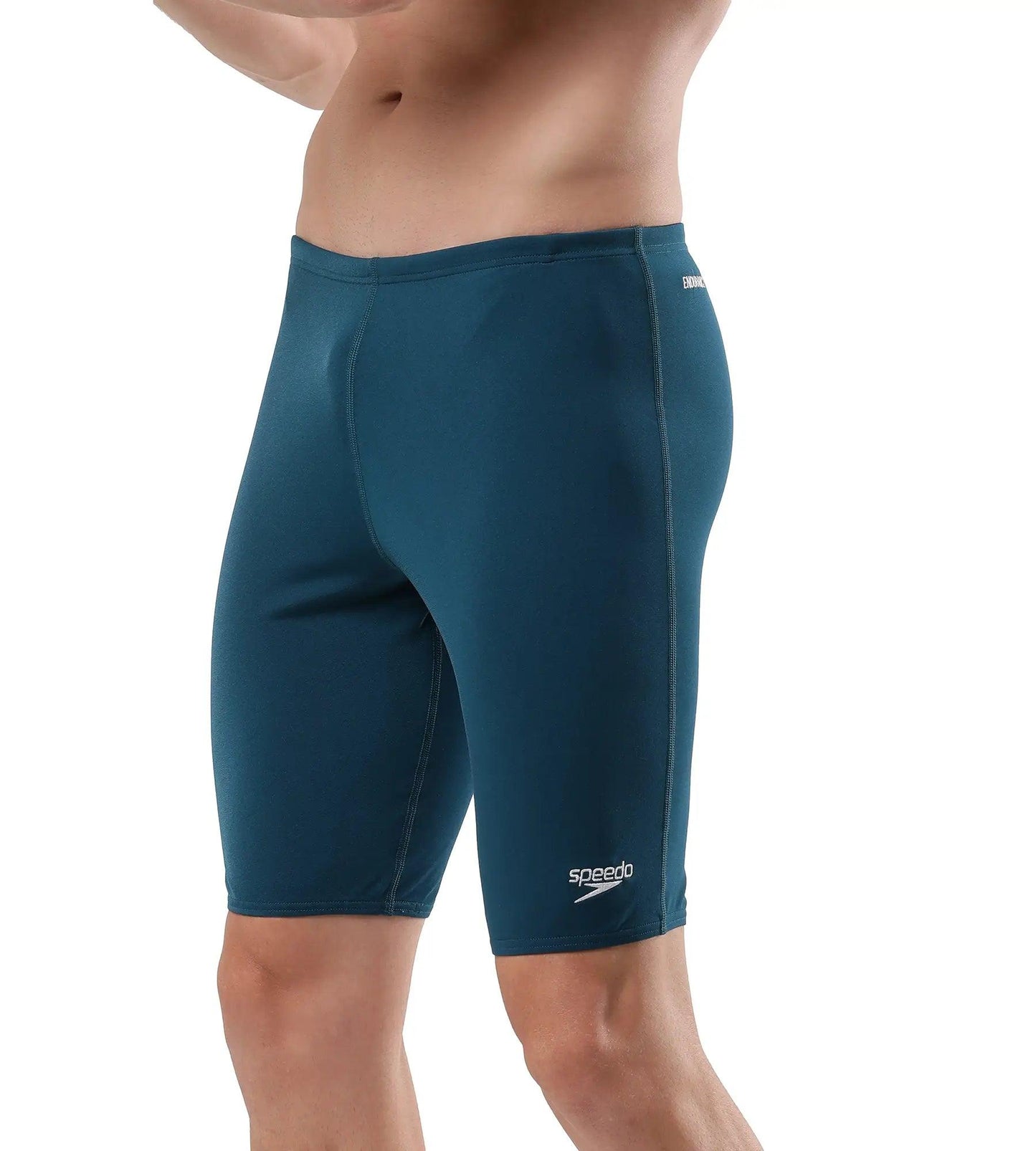 Buy Speedo Essential Endurance Plus Jammer Darkteal White Swimwear Online Speedo India