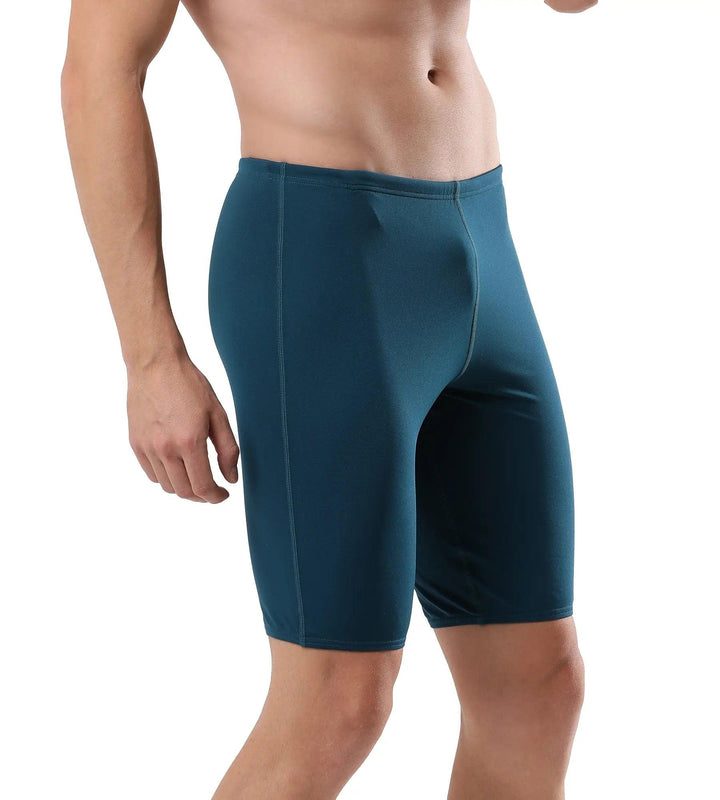 Men's Essential Endurance+ Jammer - Darkteal & White_3