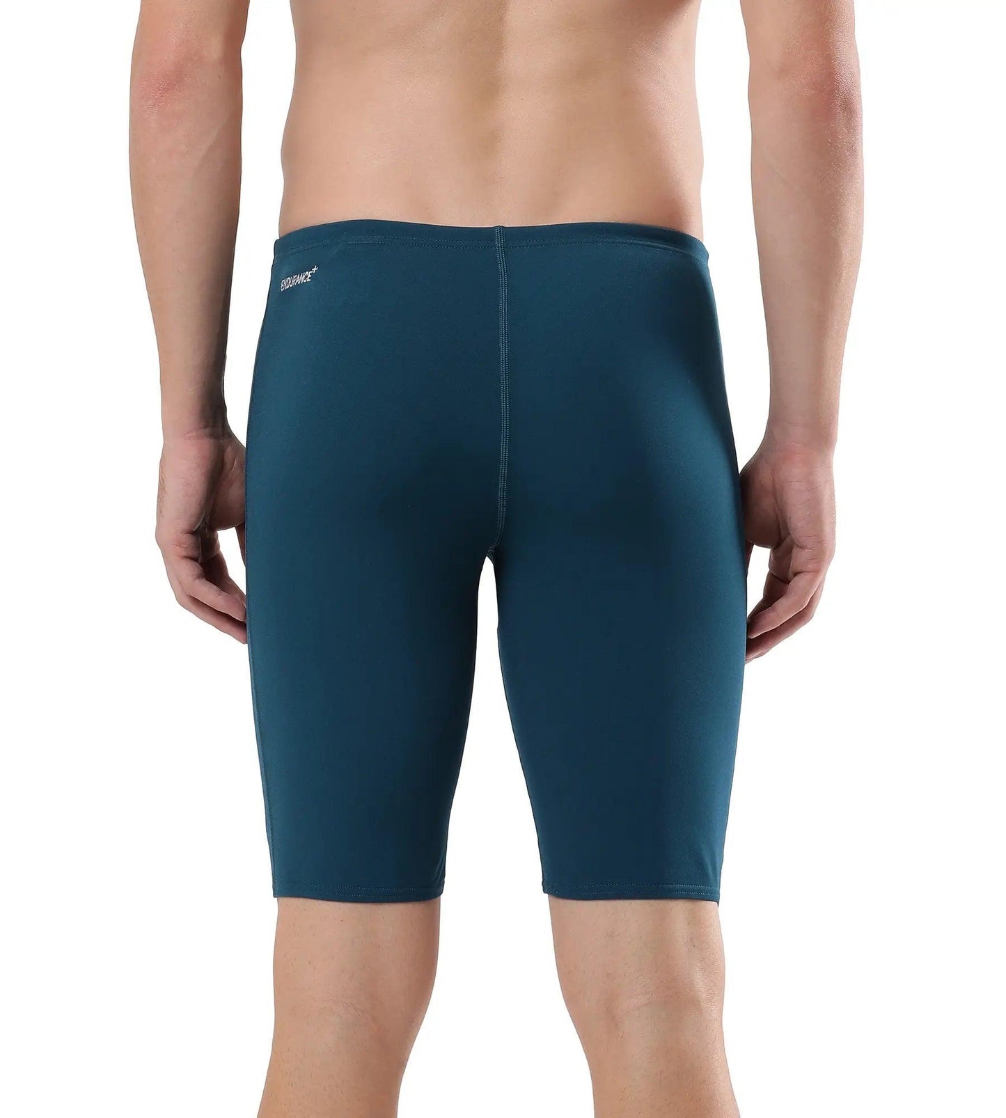 Men's Essential Endurance+ Jammer - Darkteal & White_4