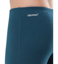 Men's Essential Endurance+ Jammer - Darkteal & White_8