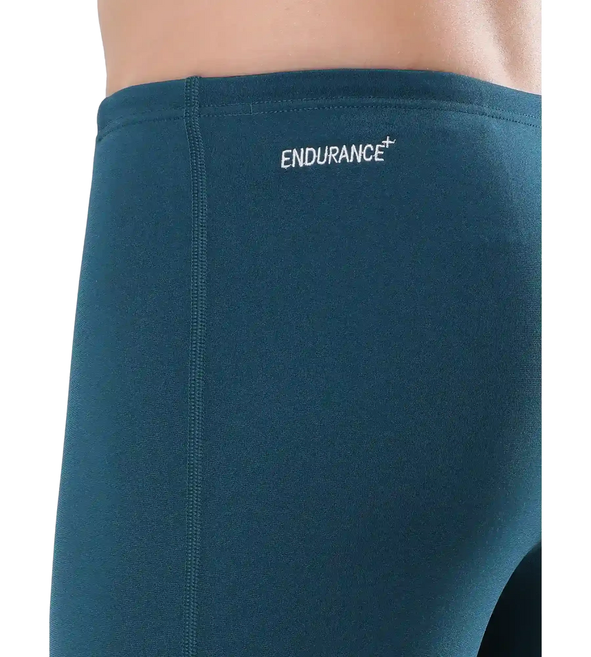 Men's Endurance+ Essential Jammer - Darkteal & White