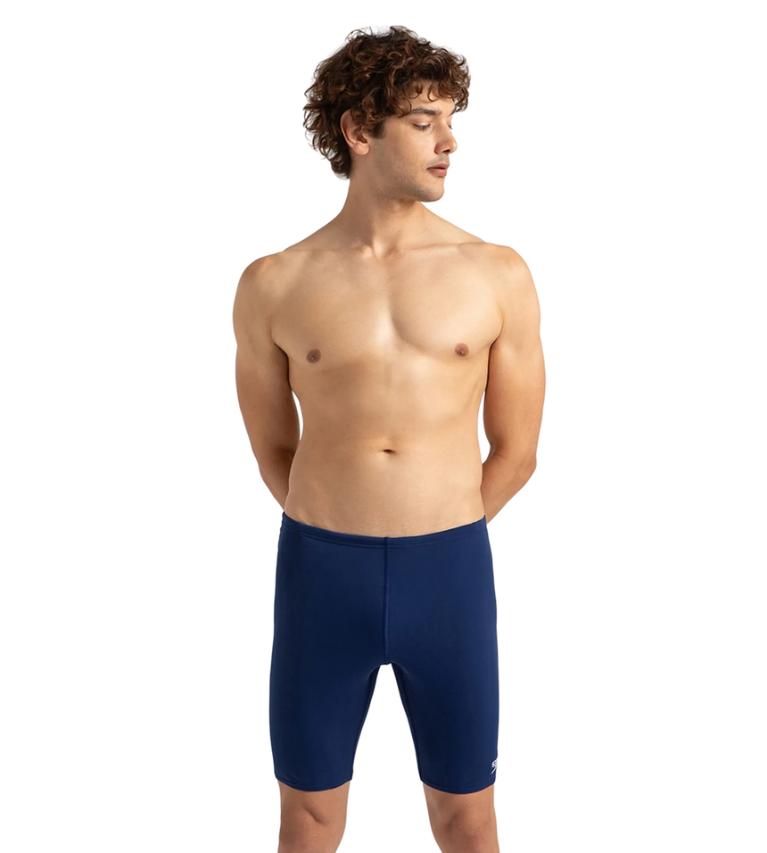 Men's Endurance+ Essential Jammer - Cerulean Blue & White