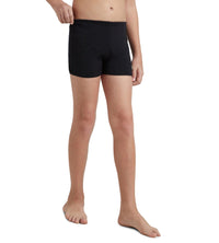 Boy's Recycled Endurance+ Quick Dry Essential Aquashort - Black & Harlequin Green