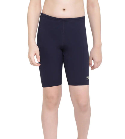 Boy's Essential Endurance+ Jammer - True Navy  &  Spritz_1