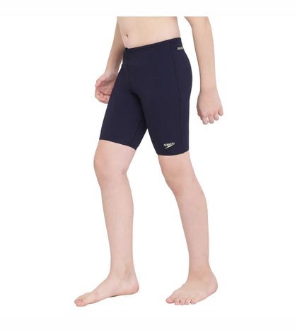 Boy's Essential Endurance+ Jammer - True Navy  &  Spritz_3