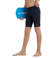 Boy's Recycled Endurance+ Essential Jammer - True Navy & Picton Blue